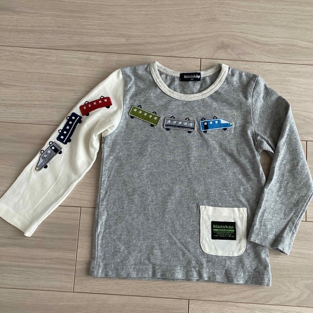 kladskap(クレードスコープ)のkladskap 長袖Tシャツ セット 100cm キッズ/ベビー/マタニティのキッズ服男の子用(90cm~)(Tシャツ/カットソー)の商品写真