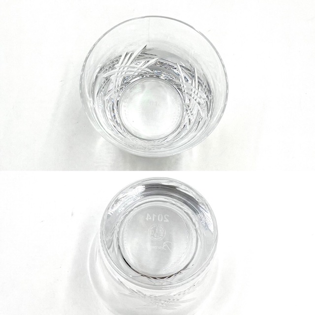 Baccarat バカラ 食器 ロックグラス 3客 イヤータンブラー 年号グラス