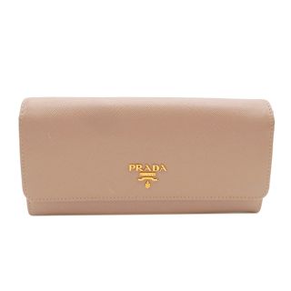 プラダ(PRADA)のプラダ  長財布  サフィアーノ マルチカラー 1MH132  ベージュ(財布)