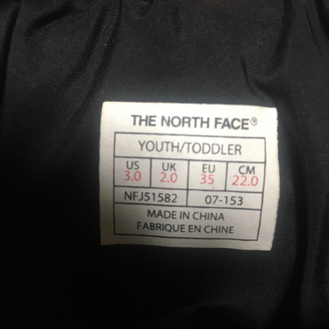 THE NORTH FACE(ザノースフェイス)のノースフェイス  スノーブーツ 22.0 キッズ/ベビー/マタニティのキッズ靴/シューズ(15cm~)(ブーツ)の商品写真