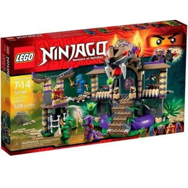 Lego(レゴ)のレゴ★ニンジャゴー アナコン神殿 70749 新品 廃番 ※箱無し エンタメ/ホビーのおもちゃ/ぬいぐるみ(キャラクターグッズ)の商品写真