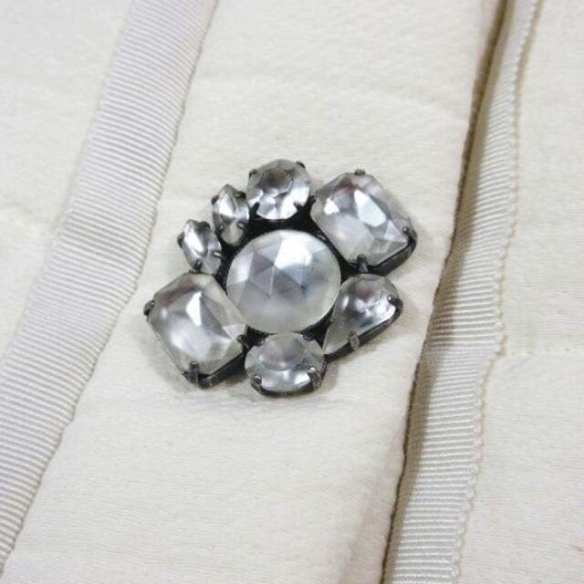 フォクシー FOXEY ダウンベスト フォックスファー付き ジュエルスノー