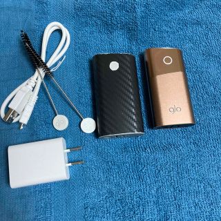 グロー(glo)のglo 本体　二台　実用品　(携帯電話本体)