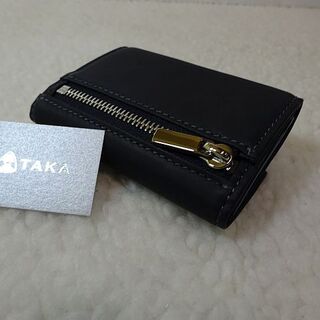 新品/本物】FUJITAKA (フジタカ)最高級三つ折財布/紺の通販 by ...