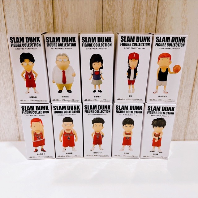 スラムダンク SLAM DUNK フィギュアコレクション セミコンプ 10体-