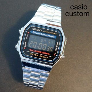 カシオ(CASIO)の【新品】CASIO チープカシオ 液晶反転 カスタム カシオデジタル 腕時計(腕時計(デジタル))