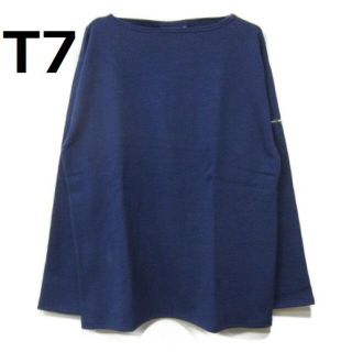 セントジェームス(SAINT JAMES)の【新品】T7 ウエッソン ネイビー 長袖 無地 セントジェームス marine (Tシャツ/カットソー(七分/長袖))