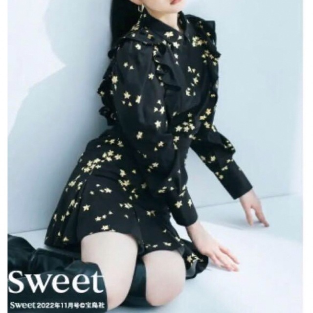 SNIDEL - 週末限定価格‼️フリルミニプリントワンピース snidelの通販