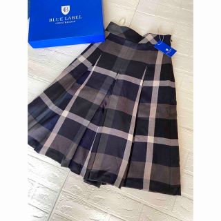 ブルーレーベルクレストブリッジ(BLUE LABEL CRESTBRIDGE)のブルーレーベル　クレストブリッジチェックウールビエラ　キュロットパンツ(その他)