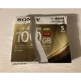 SONY 録画用Blu-rayディスク5枚組(その他)