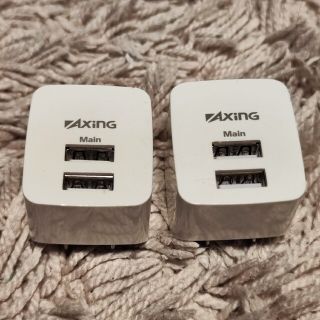 axing 2.4A USB-A 充電器(バッテリー/充電器)