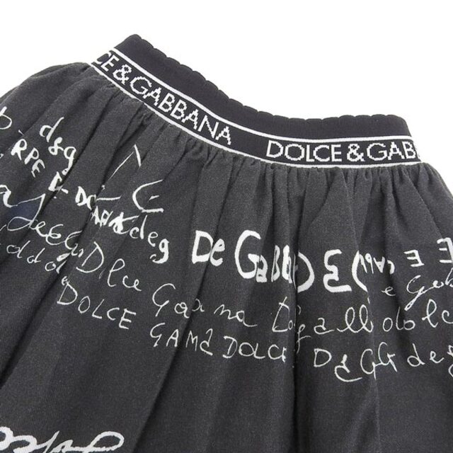 DOLCE & GABBANA ドルチェ&ガッバーナ コットン ロゴ キッズ スカート