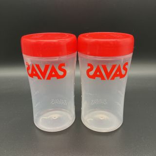 ザバス(SAVAS)の即決 SAVAS ザバス プロテインシェイカー 2個セット(トレーニング用品)