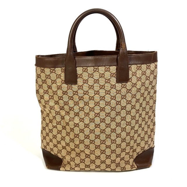 グッチ GUCCI GGキャンバス 1553 トートバッグ GGキャンバス ブラウン
