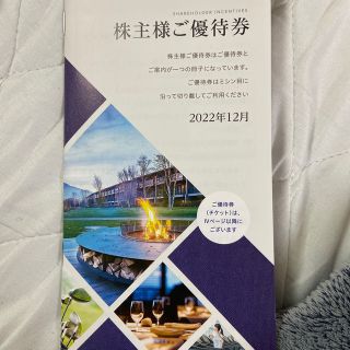 東急不動産ホールディングス　株主優待　一冊(その他)