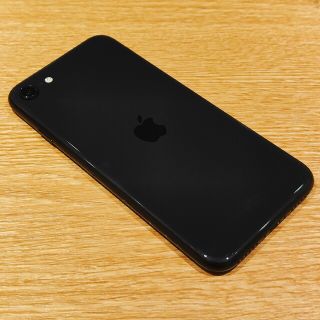 アップル(Apple)のiPhone SE 第2世代 (SE2) ブラック 64 GB SIMフリー(スマートフォン本体)