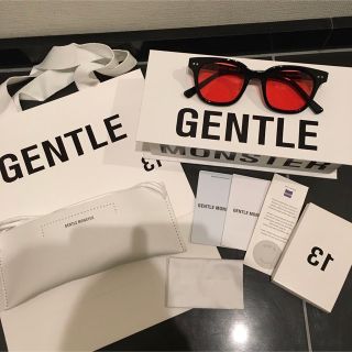 GENTLE MONSTER ジェントルモンスター サングラス レッド(サングラス/メガネ)