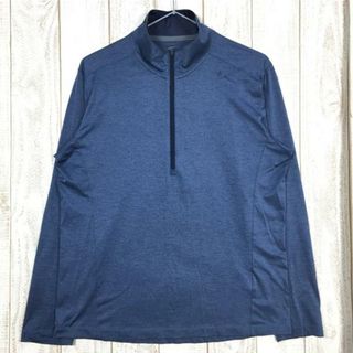 フォックスファイヤー(Foxfire)のMENs M  フォックスファイヤー スコーロン ファインタッチ ハーフジップ SC Fine Touch Half Zip ロングスリーブ シャツ FOXFIRE 5215015 ネイビー系(その他)