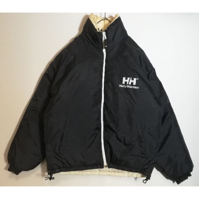 ★送料無料★希少90s✨HELLY HANSEN　リバーシブルダウン　赤／紺