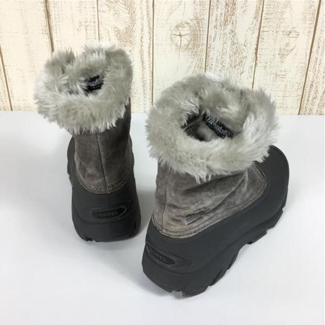 WOMENs 26.0cm ソレル スノーエンジェル ジップ ウィンターシューズ スノーブーツ SOREL NL1840 グレー系