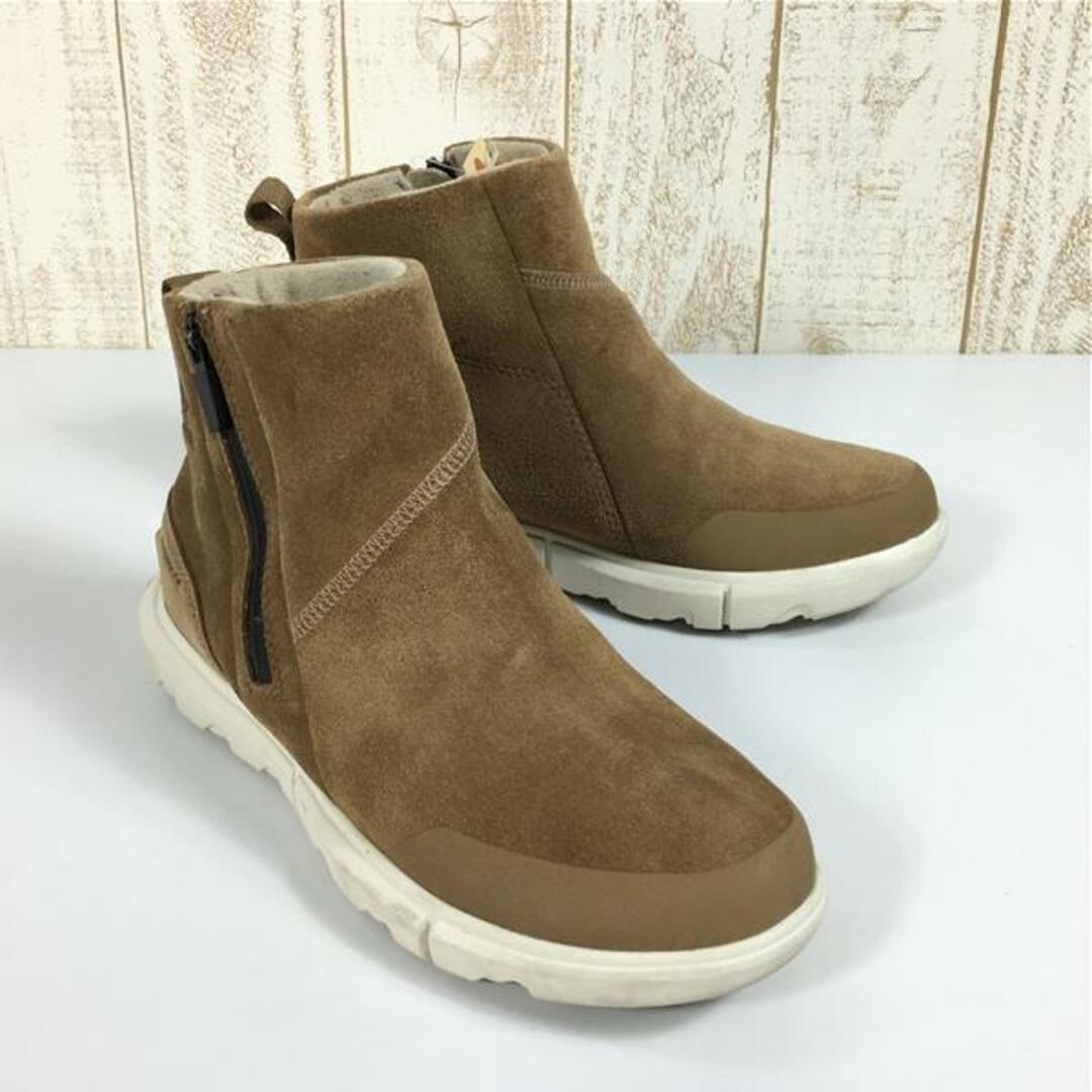 SOREL(ソレル)のWOMENs 23.0cm  ソレル エクスプローラー 2 ブーティー ウォータープルーフ Explorer II Booty WP ウィンターシューズ スノーブーツ SOREL NL4595 ベージュ系 レディースのファッション小物(その他)の商品写真