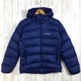 モンベル(mont bell)のMENs S  モンベル ライト アルパイン ダウン パーカ 800FP ダウン ジャケット フーディ MONTBELL 1101532 ネイビー系(その他)