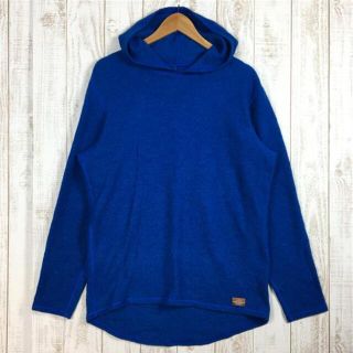 MENs S  アパラチアンギアカンパニー アルパカ フリース フーディ All-Paca Fleece Hoodie アメリカ製 パーカー 入手困難 Appalachian Gear Company ブルー系