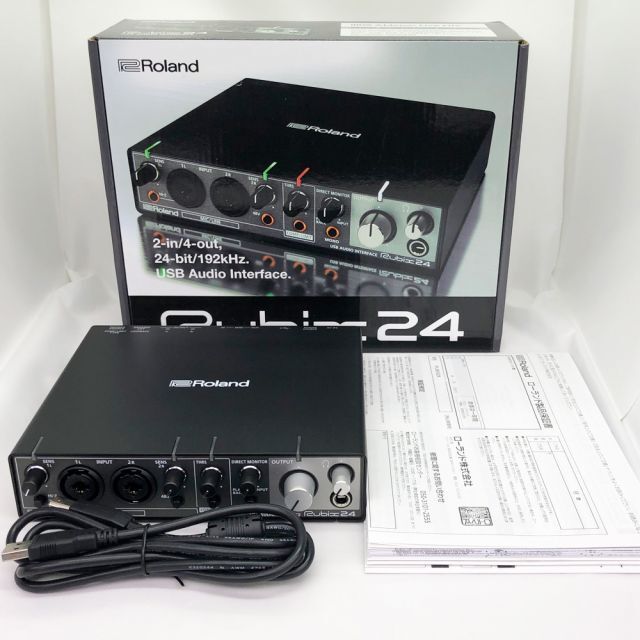 Roland Rubix24 オーディオインターフェイス　2in 4out