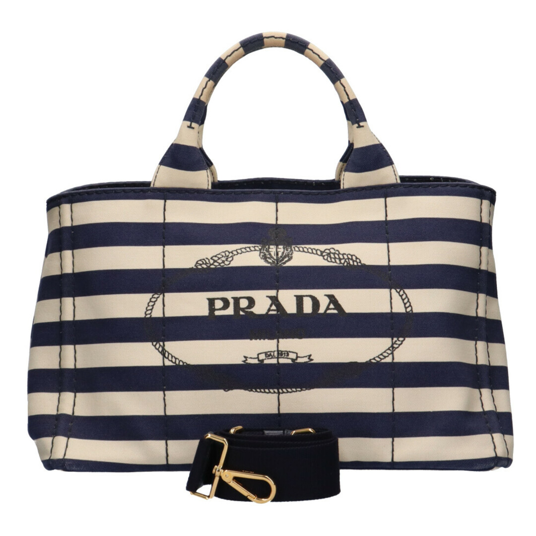 プラダ PRADA カナパトート トートバッグ キャンバス