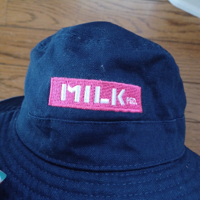 MILKFED.(ミルクフェド)のミルクフェド ニューハッタン  ロゴ 帽子 ハット レディースの帽子(ハット)の商品写真