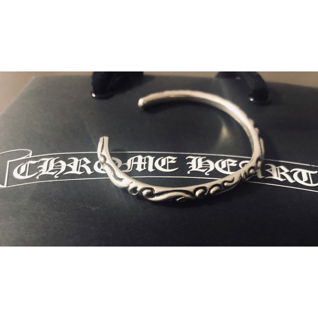 Chrome Hearts クロムハーツ ブレスレット スクロールバンド バングル