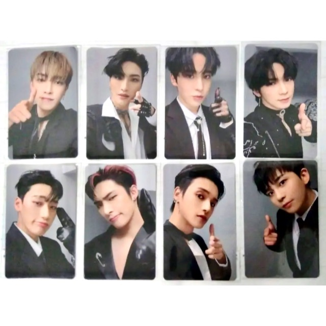 ATEEZ PARADIGM アチズ 個別 トレカ 封入 コンプ 8枚セット