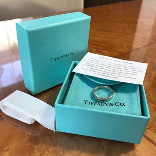 ティファニー(Tiffany & Co.)の極美品 ティファニー 1837 シルバー925(リング(指輪))