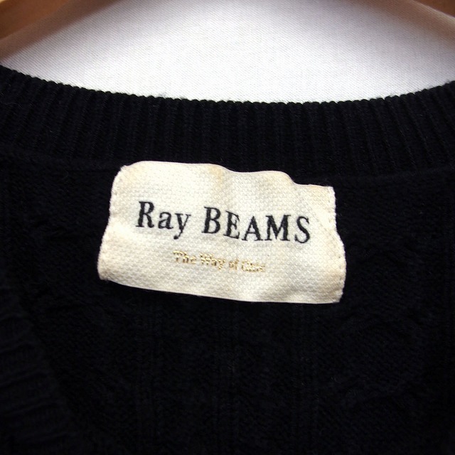 Ray BEAMS(レイビームス)のレイビームス Ray Beams セーター ニット ショート丈 長袖 丸首 レディースのトップス(ニット/セーター)の商品写真