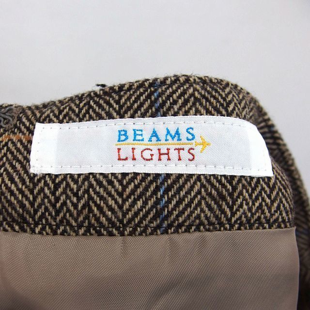 BEAMS LIGHTS(ビームスライツ)のビームスライツ BEAMS Lights フレア スカート ミニ ドレープ 総柄 レディースのスカート(ミニスカート)の商品写真