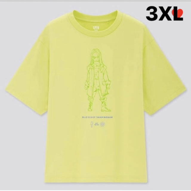 3XL ユニクロ　ビリーアイリッシュ × 村上隆　Tシャツ