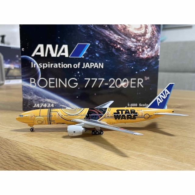 ANA B777-200ER スターウォーズC3-PO 特別塗装 1/400の通販 by はらみ