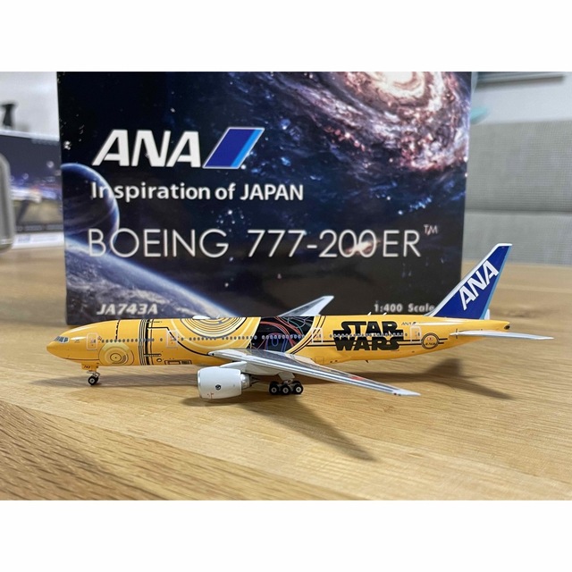 ANA B777-200ER スターウォーズC3-PO 特別塗装 1/400の通販 by はらみ ...