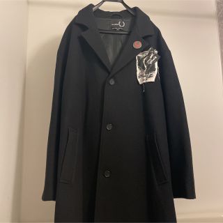 ラフシモンズ(RAF SIMONS)のRAF SIMONS FRED PERRY 英国製チェスターコート ラフシモンズ(チェスターコート)