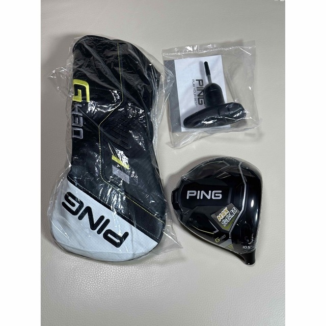 新品 未使用　PING　G430 MAX 10.5度 ドライバーヘッド