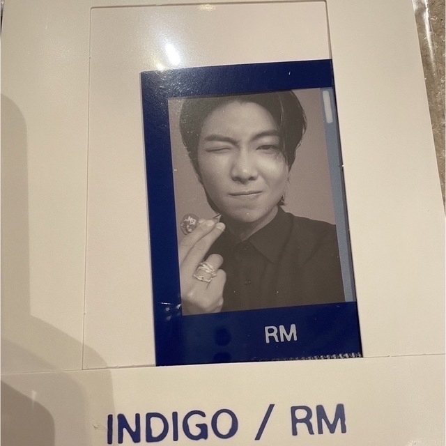 防弾少年団(BTS)(ボウダンショウネンダン)のBTS RM 【アルバム indigo 】weverse特典　新品未開封　公式 エンタメ/ホビーのタレントグッズ(アイドルグッズ)の商品写真