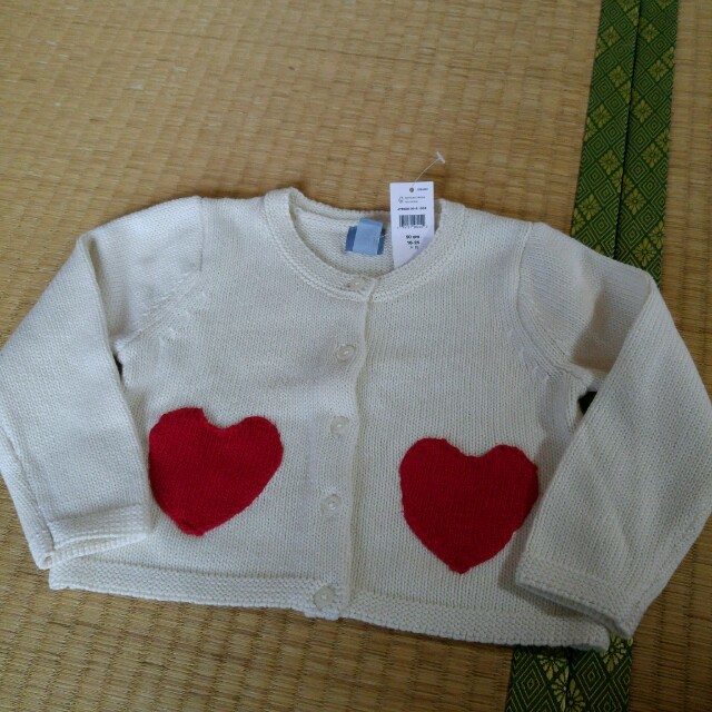 babyGAP(ベビーギャップ)の処分sale　カーディガン90 キッズ/ベビー/マタニティのキッズ服女の子用(90cm~)(カーディガン)の商品写真