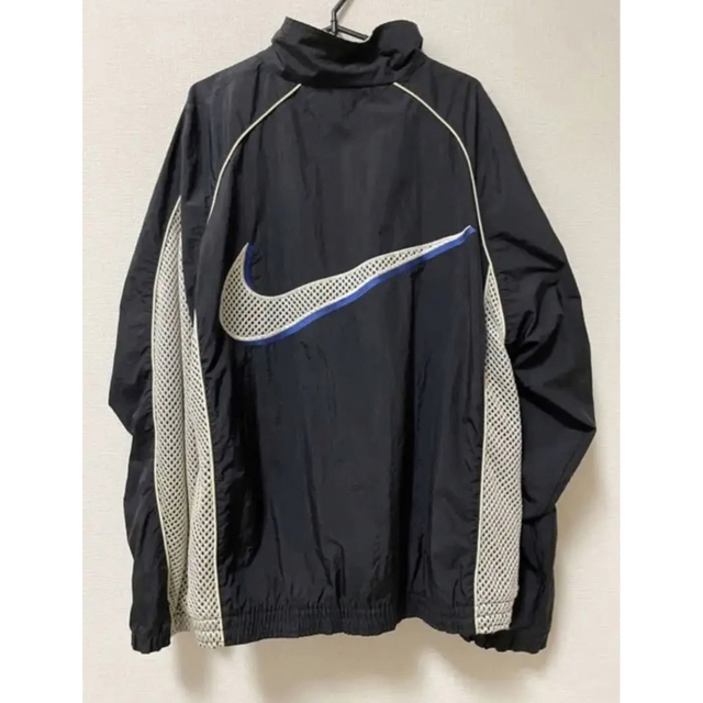 NIKE/ナイロンジャケット/L/銀タグ/90s/メッシュ/ビッグス