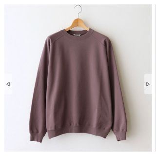 オーラリー(AURALEE)のAURALEE SUPER SOFT SWEAT BIG P/O(スウェット)