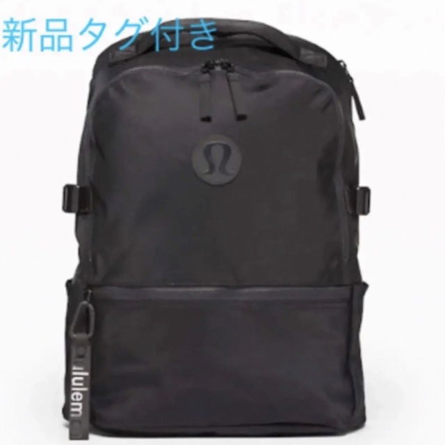 lululemon(ルルレモン)のルルレモン 新品タグ付き 22L オールブラック リュック (日本未入荷) レディースのバッグ(リュック/バックパック)の商品写真