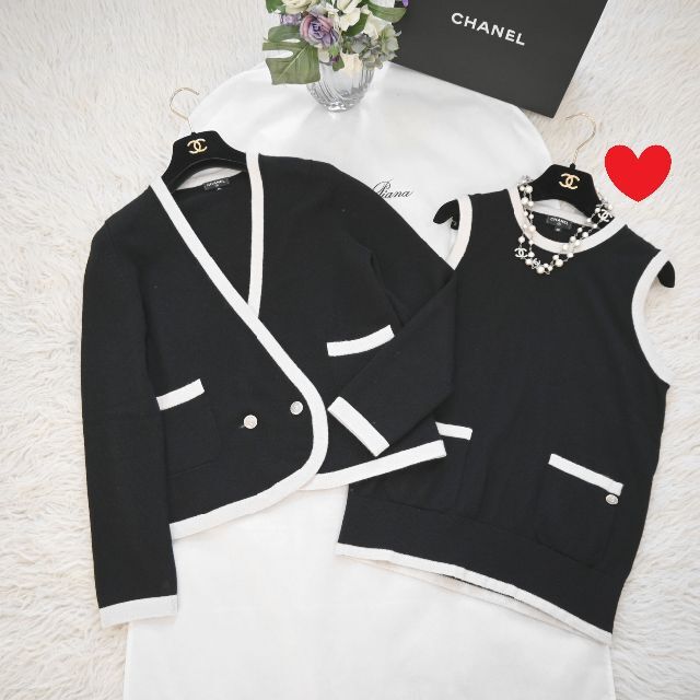当店だけの限定モデル CHANEL - ☆CHANEL☆極美品☆カシミヤ100☆CC