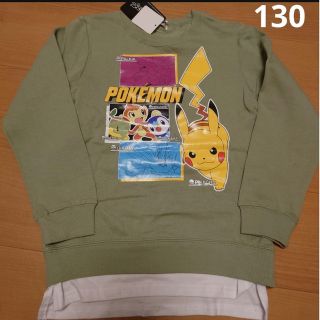 ポケモン(ポケモン)のピカチュウ　トレーナー(Tシャツ/カットソー)