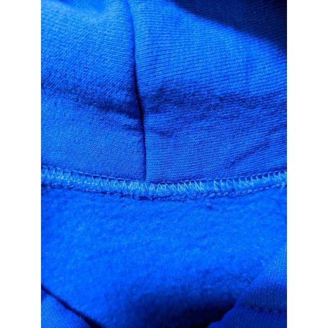 親子ビンテージ スウェットパーカー ブルー 青色 古着 メンズのトップス(パーカー)の商品写真