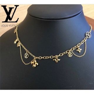 ルイヴィトン(LOUIS VUITTON)のルイヴィトン　ネックレス　コリエ　ブルーミング　M64855(ネックレス)