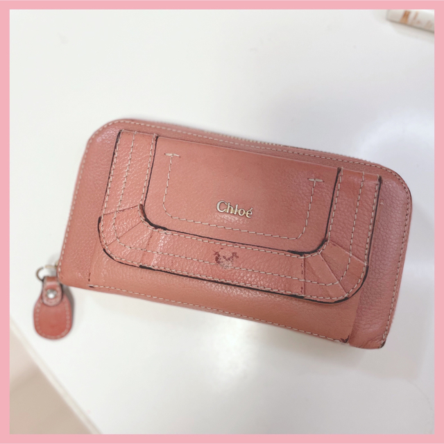 Chloe - 長財布ピンク*Chloe*クロエの通販 by 値下げ交渉歓迎 Chloe - 長財布ピンク*Chloe*クロエの通販 by 値下げ交渉歓迎